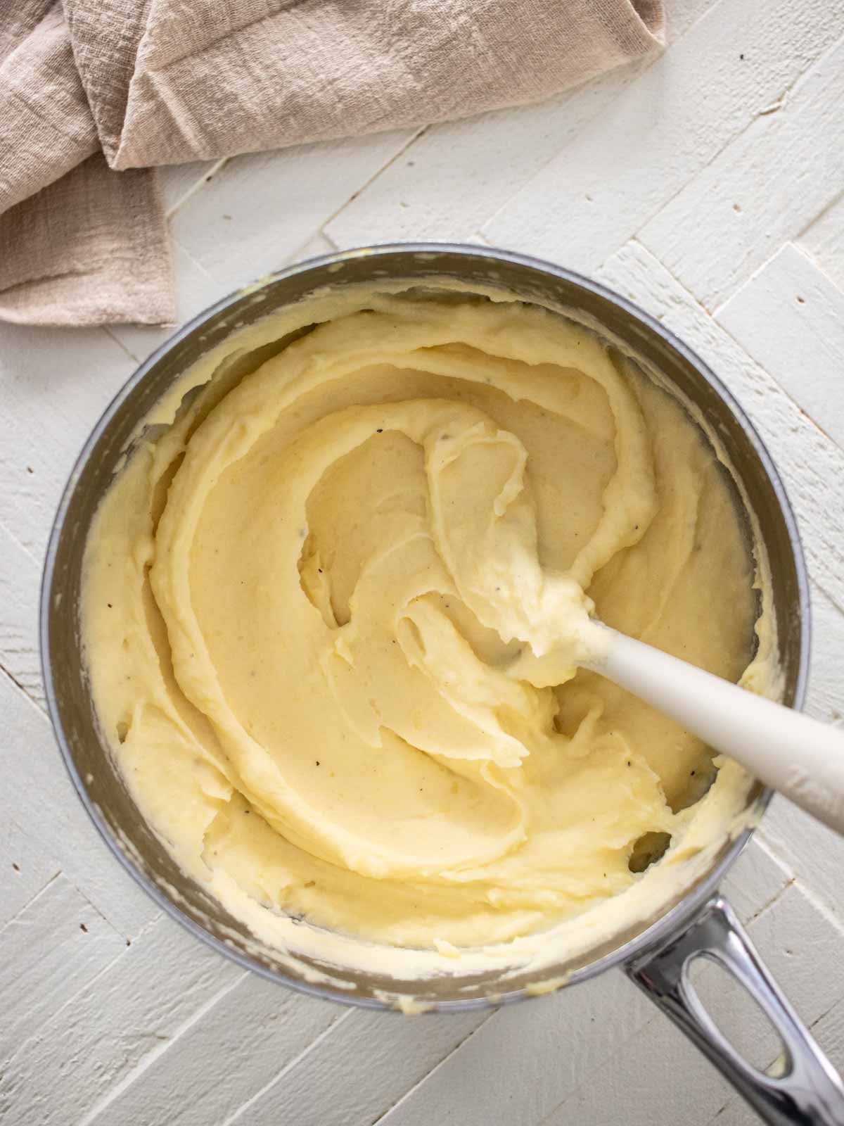 Homemade mashed potatoes