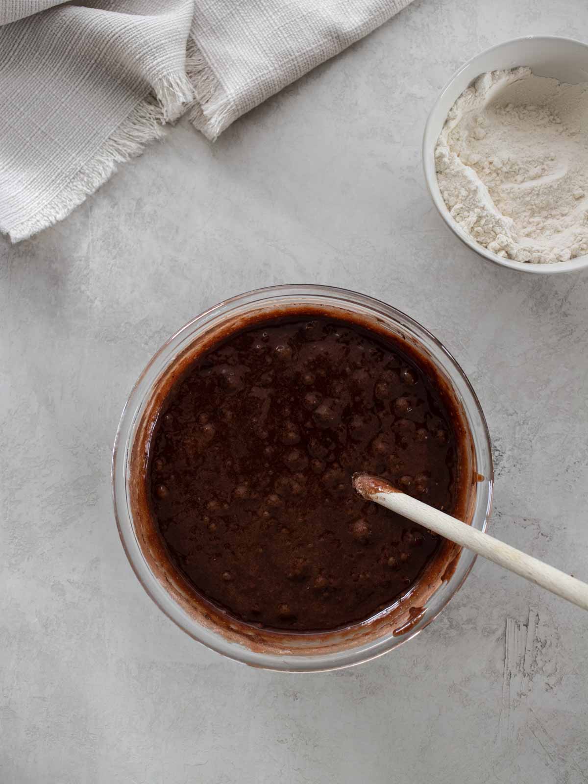 brownie batter