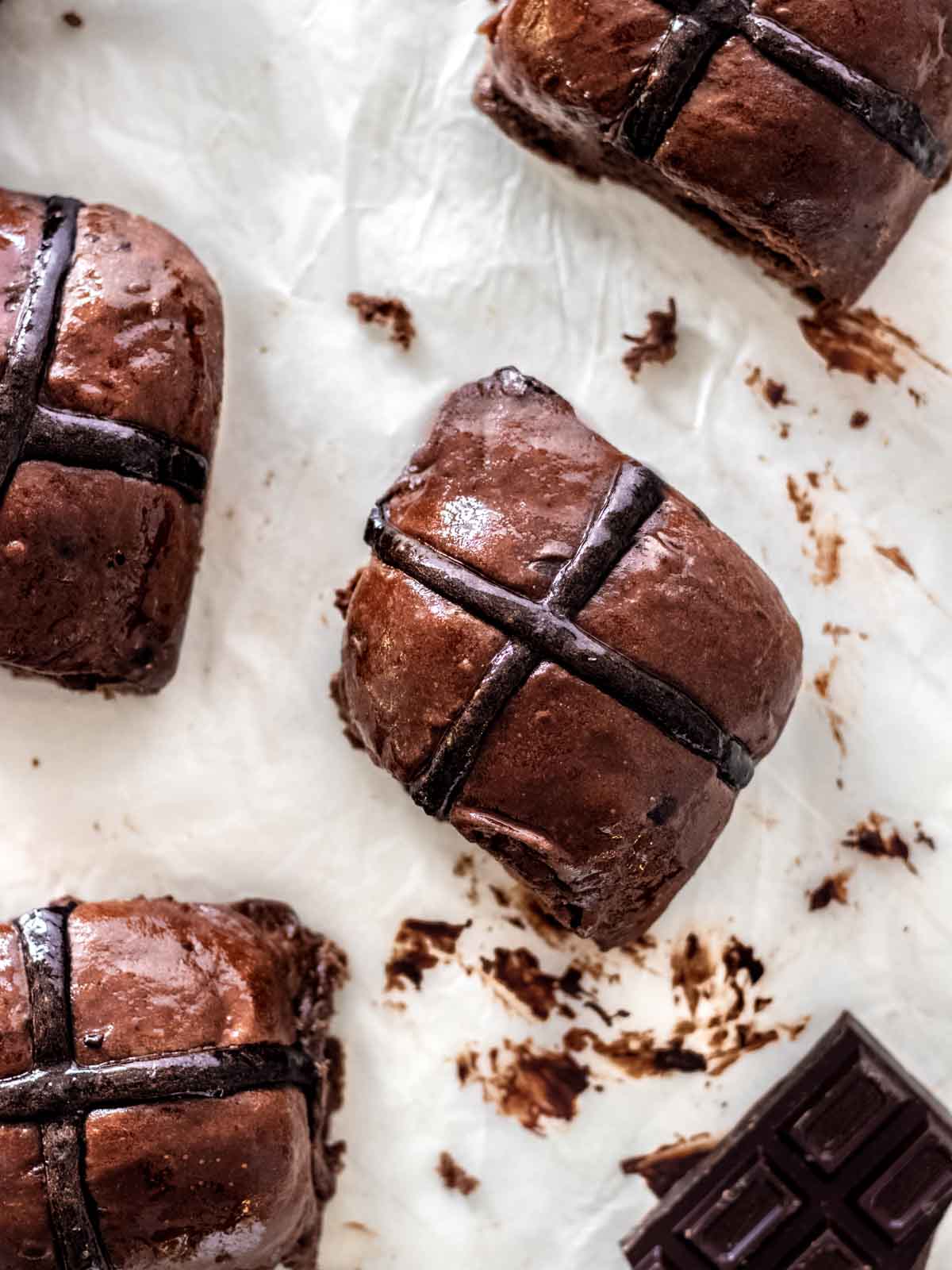 Brioche Hot Cross Buns