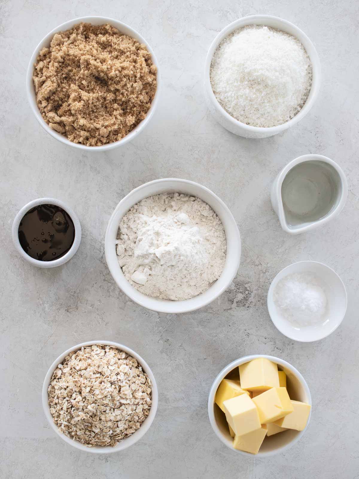 ANZAC Biscuits Ingredients