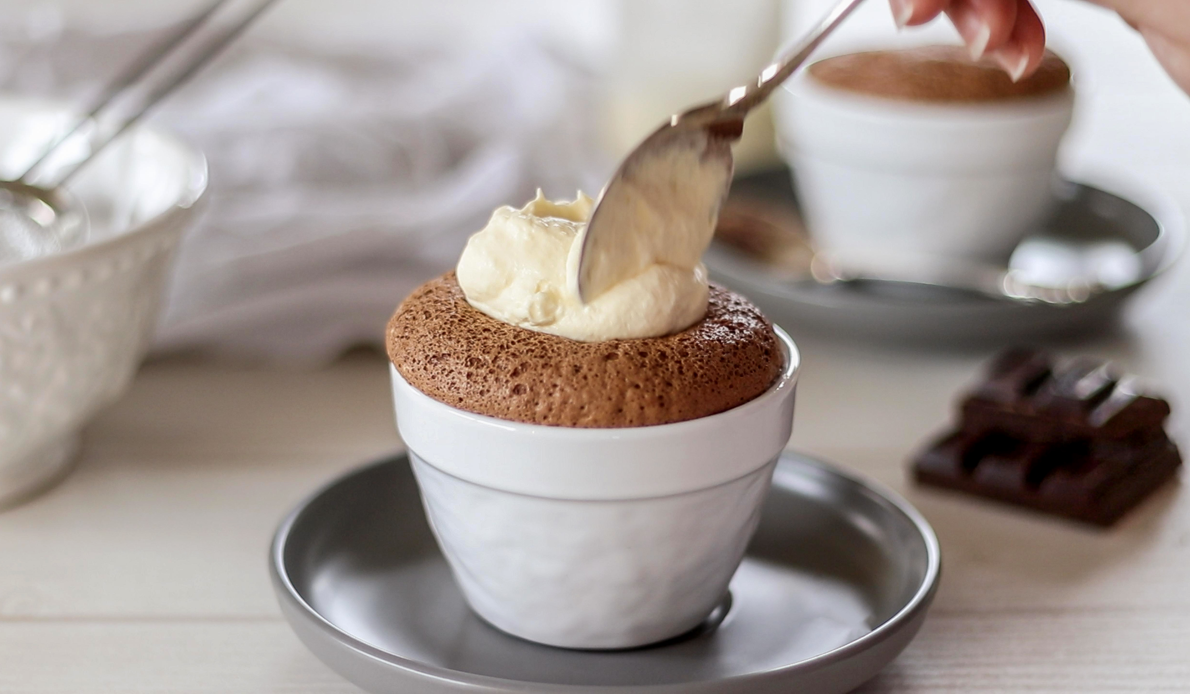 Molten Chocolate Soufflé Recipe - Recipes by Carina