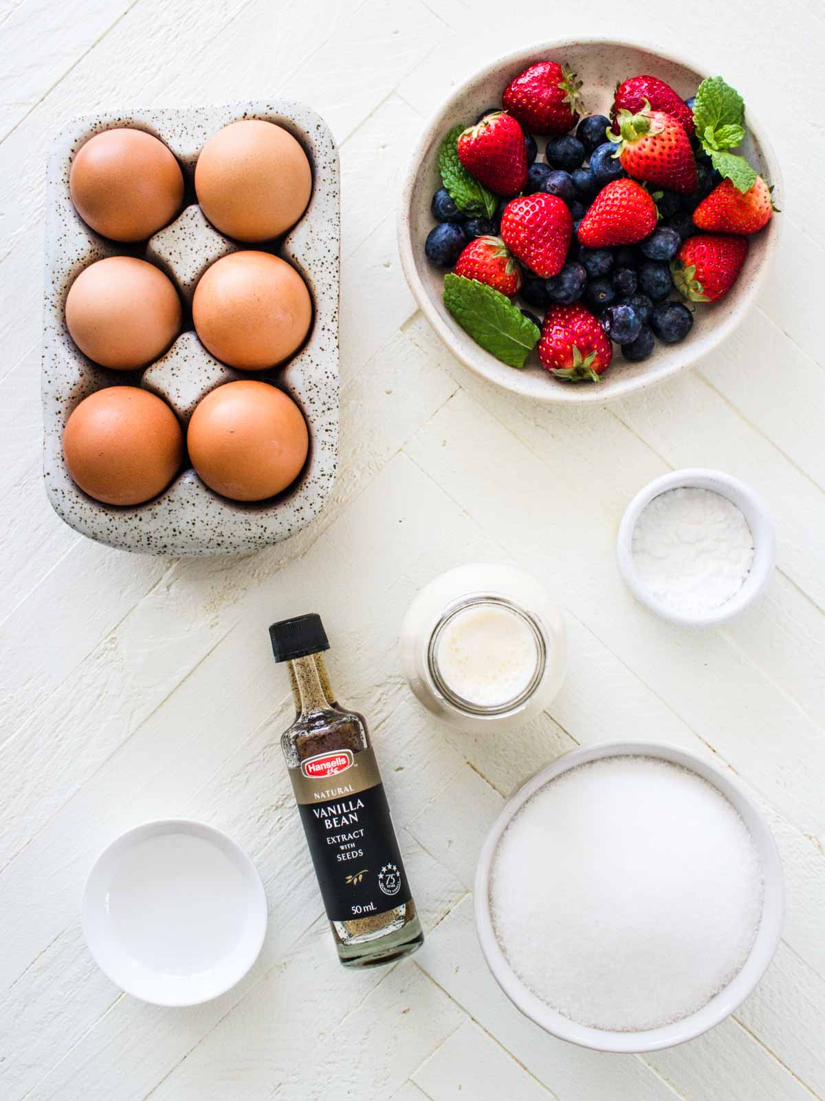 Pavlova Ingerdients