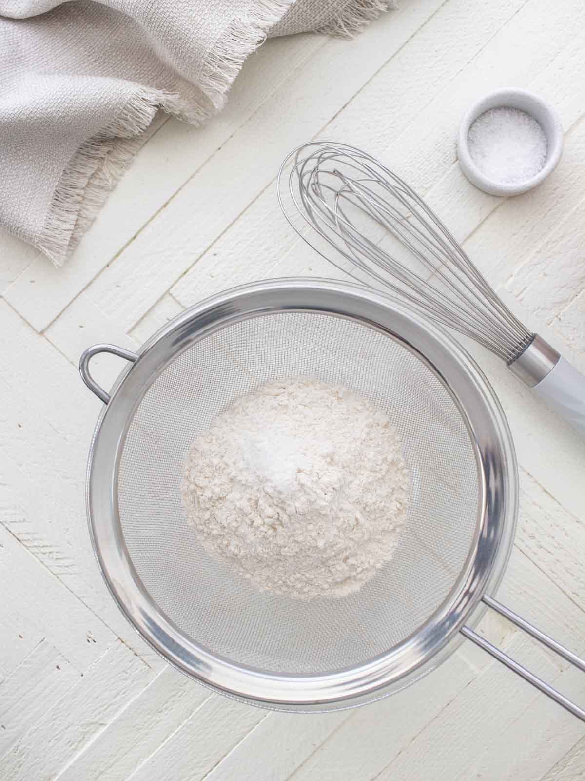 Flour in a bowl