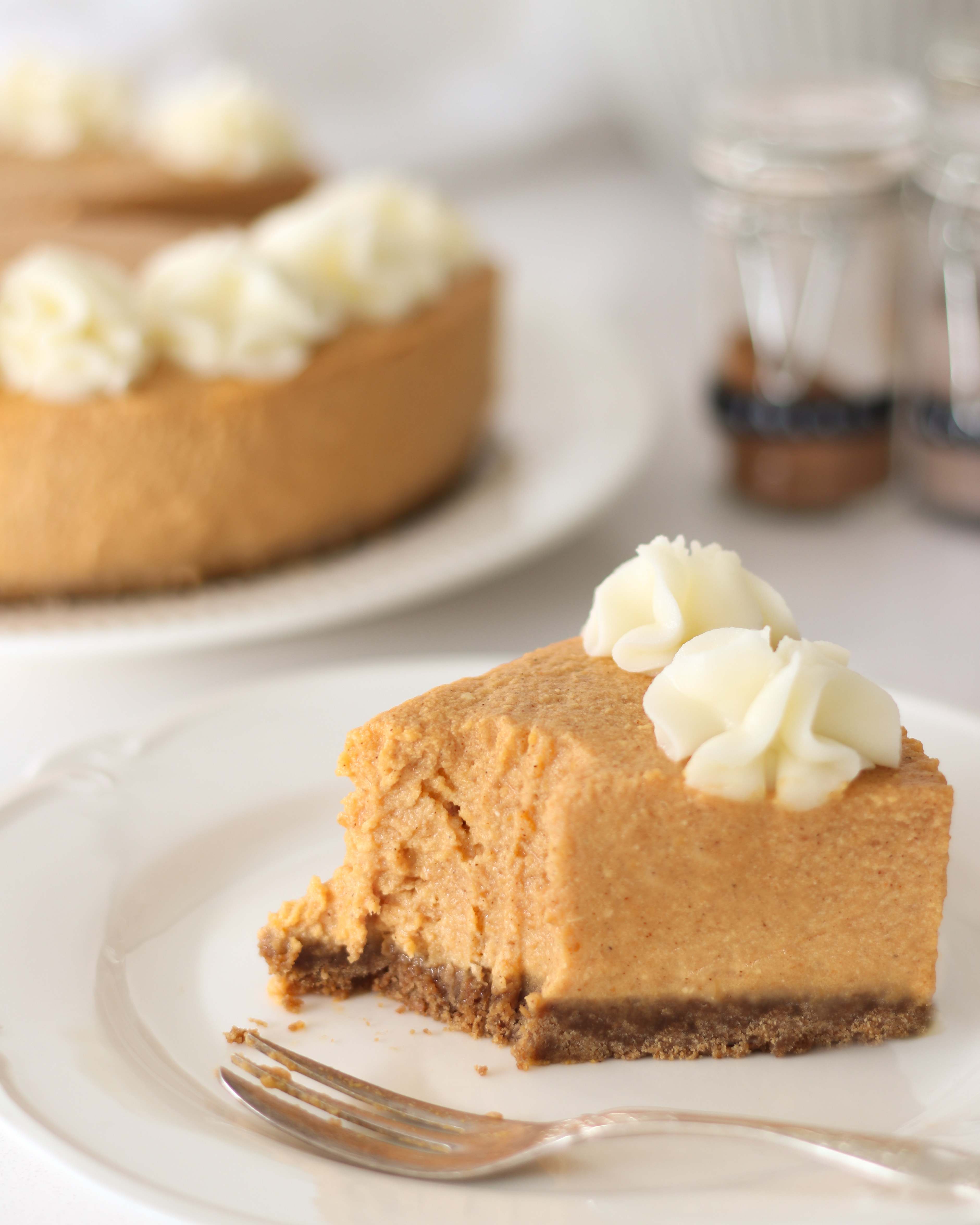 No Bake Pumpkin Pie Cheesecake Recipe Recipes By Carina