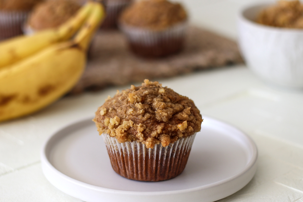 Banana Muffins Recipe - Quick and Easy Banana Muffin Recipe