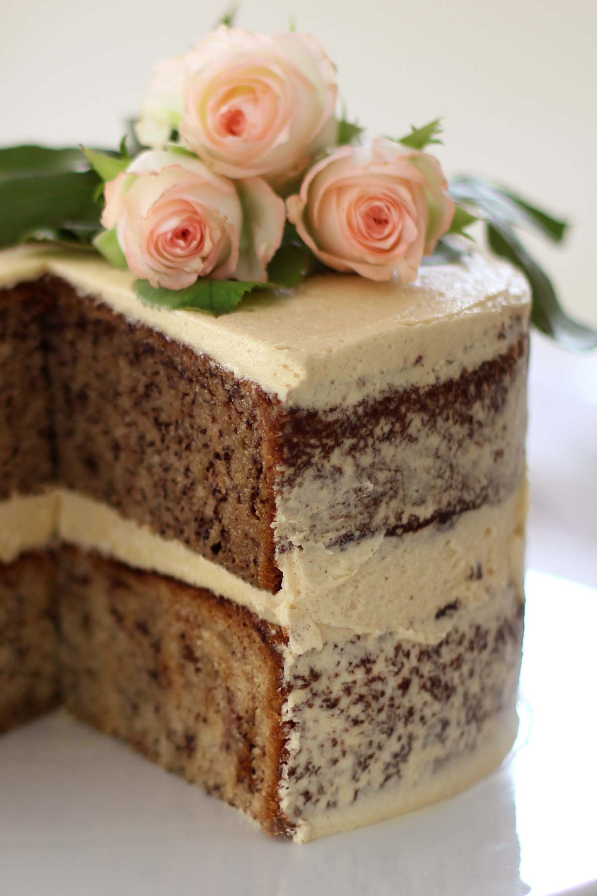 Banana Cake with Brown Sugar Buttercream