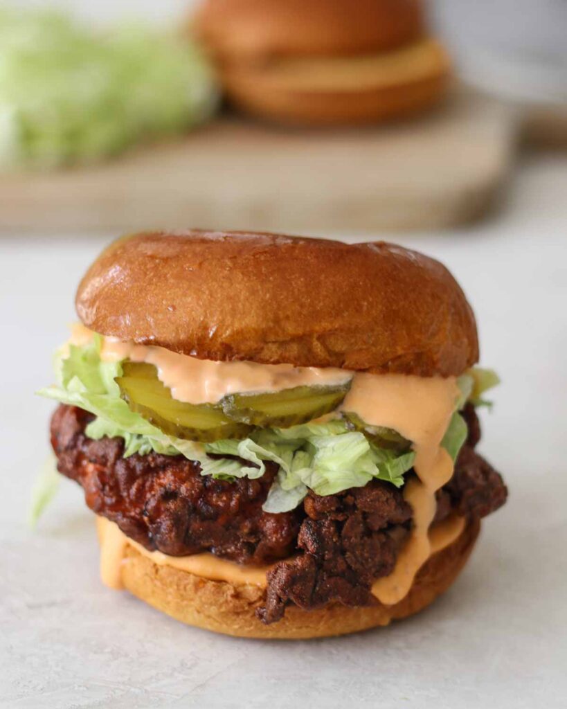 Buttermilk Fried Chicken Sandwich with Honey Butter