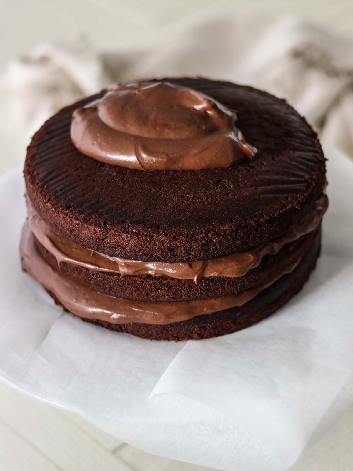 3 Layer Chocolate Cake