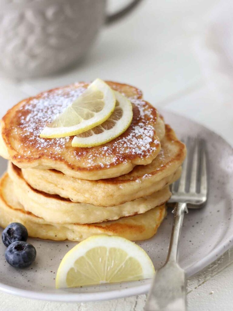 Lemon Ricotta Pancake Recipe
