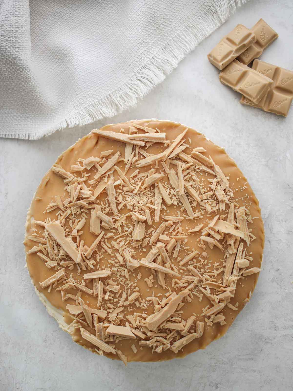 Caramilk Cheesecake Recipe