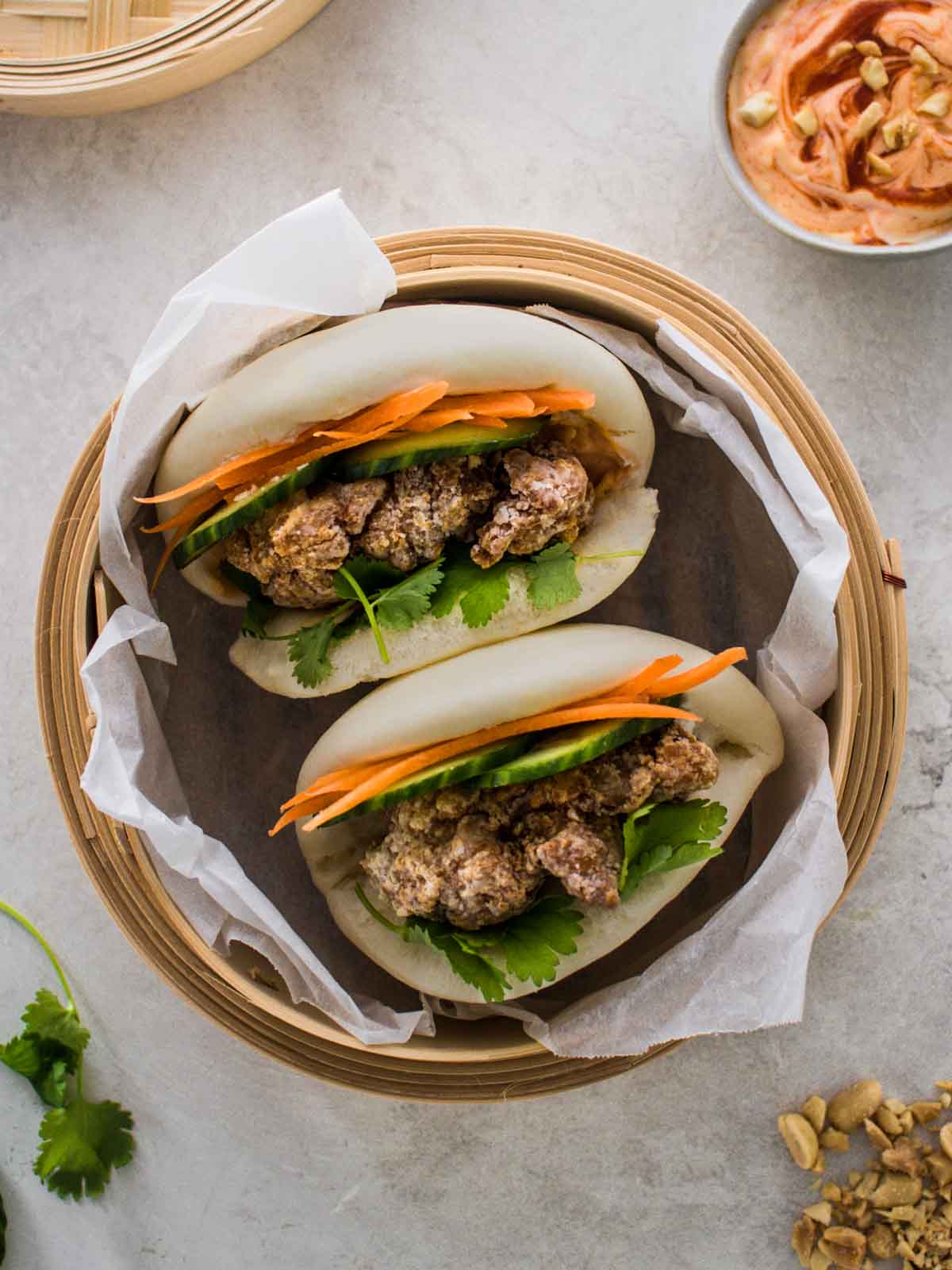 fried-chicken-bao-buns-recipes-by-carina