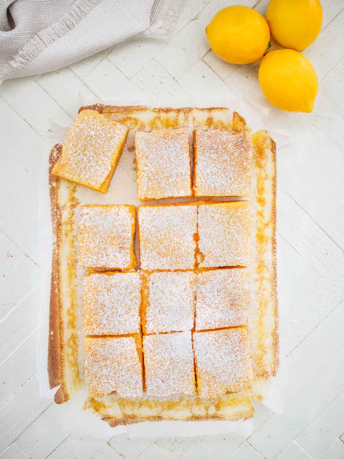 Sliced Lemon Bars