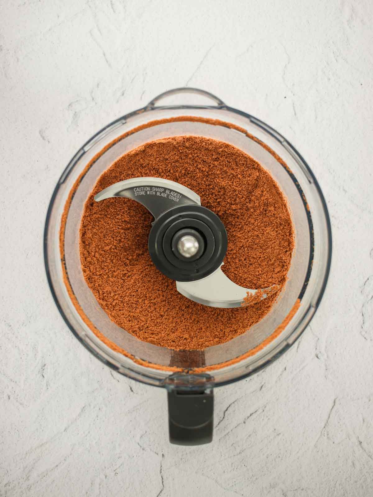 Biscuits in food processor