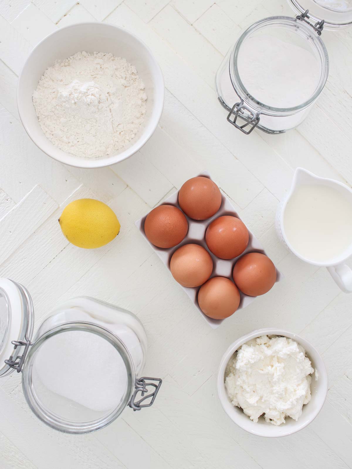 Lemon Ricotta Pancakes Ingredients