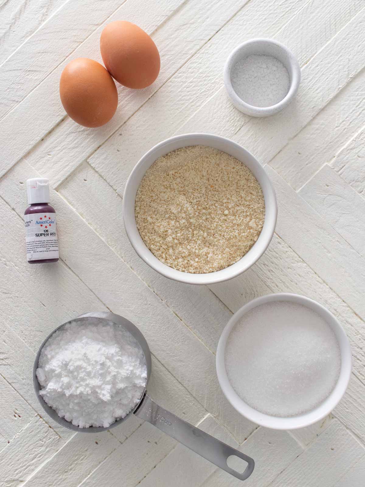 French Macaron Ingredients