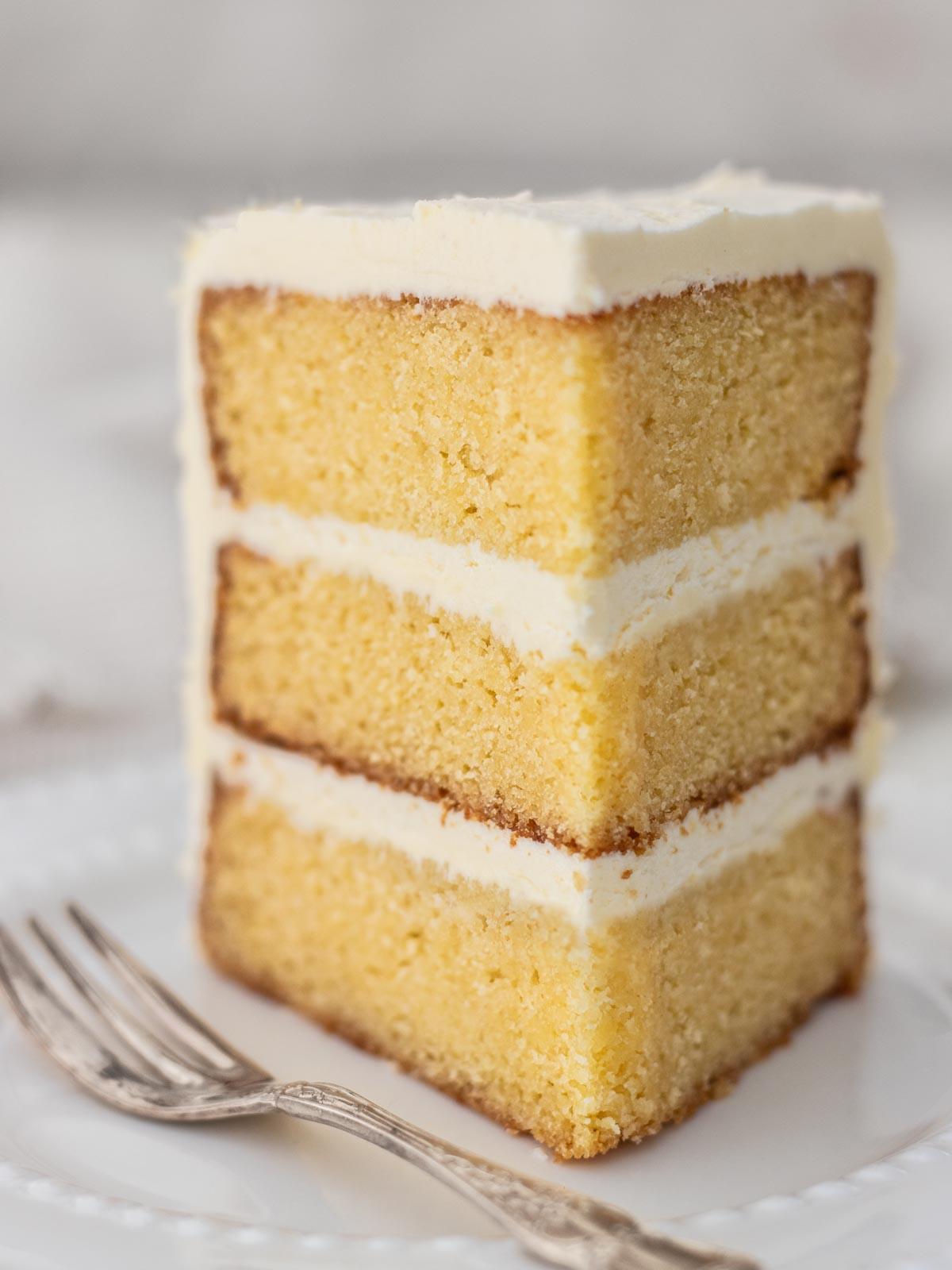 Vanilla Cake with Vanilla Buttercream
