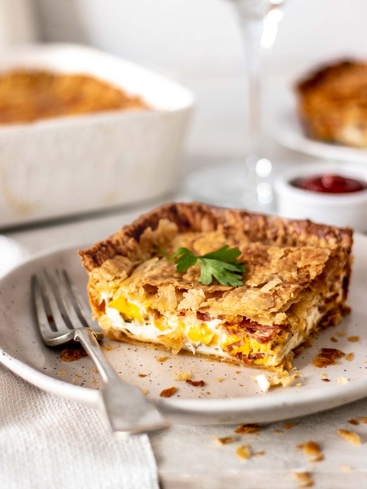Bacon and Egg Pie