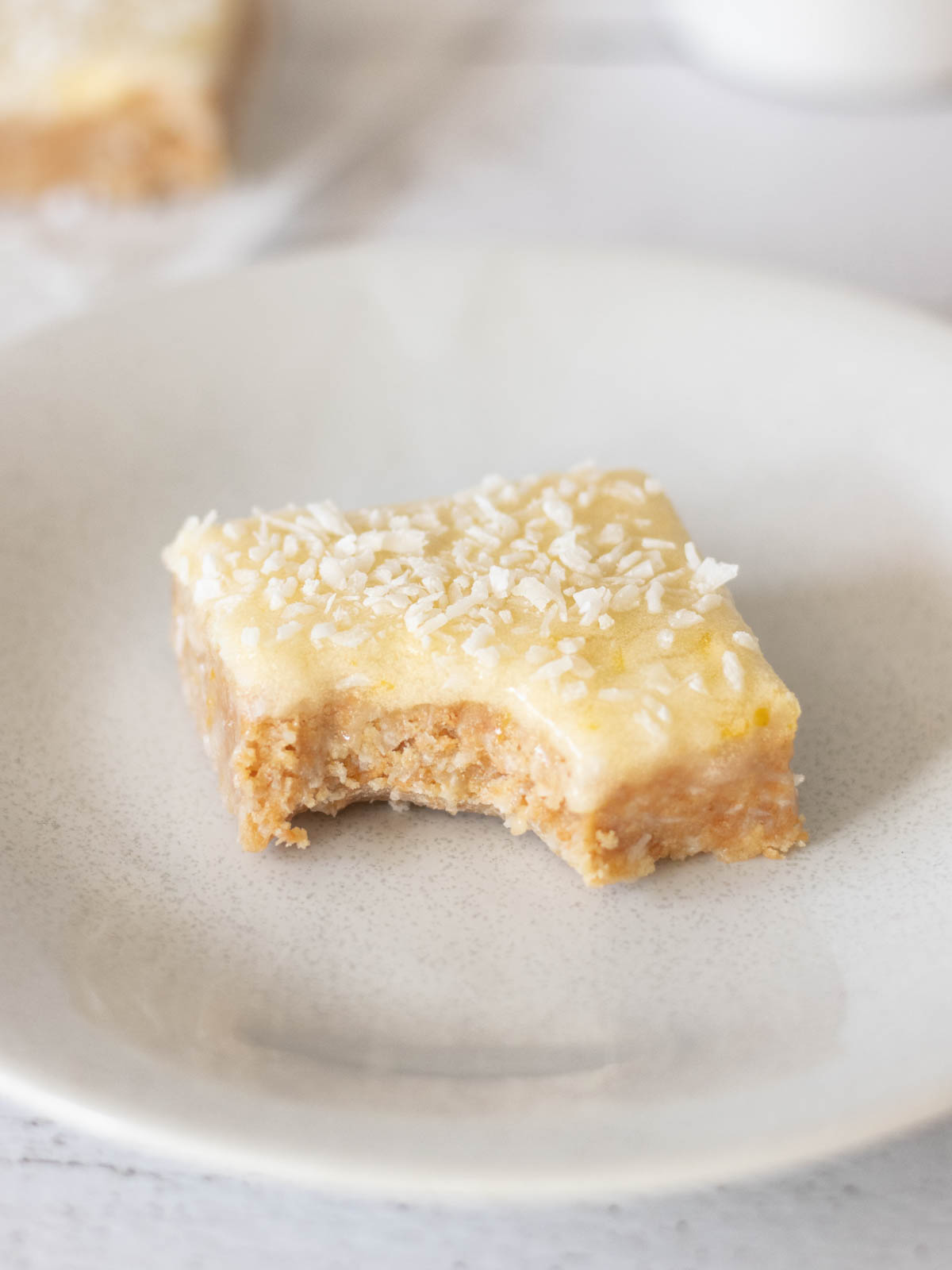 Lemon Slice on a plate