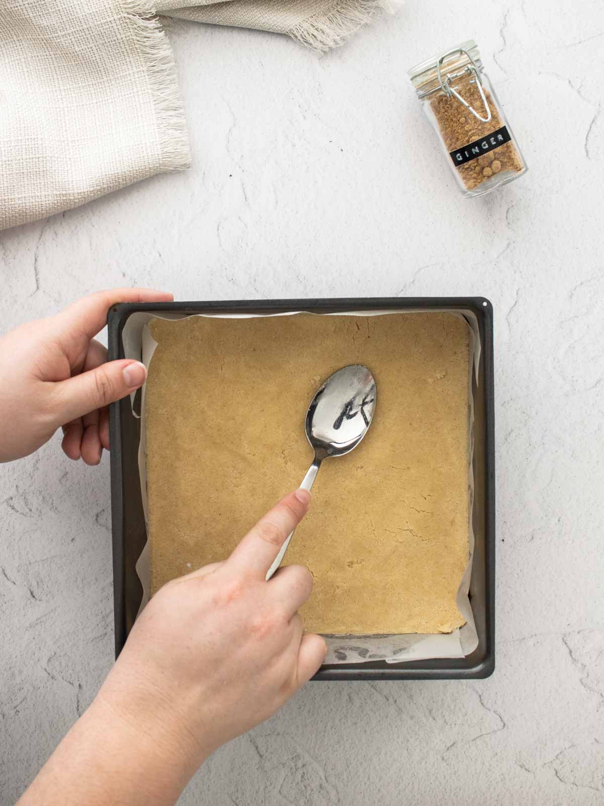 Ginger crunch base