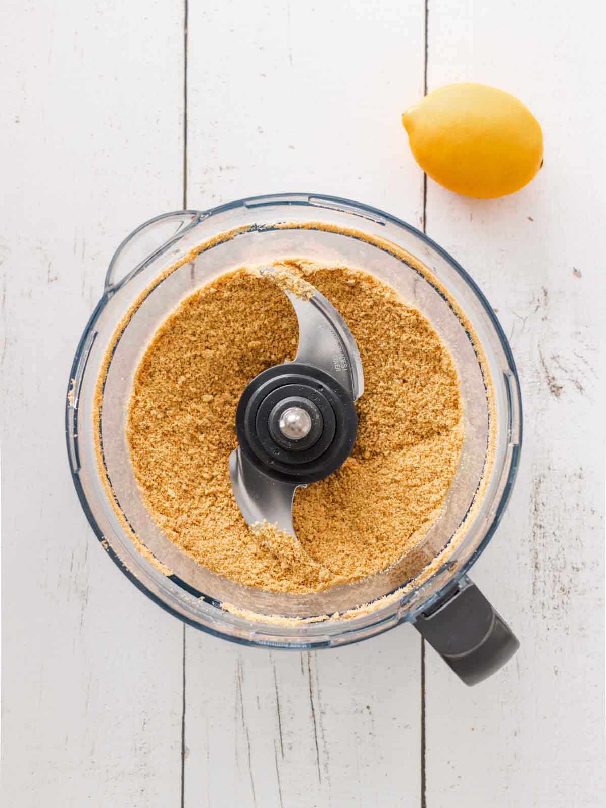 Biscuits in a food processor