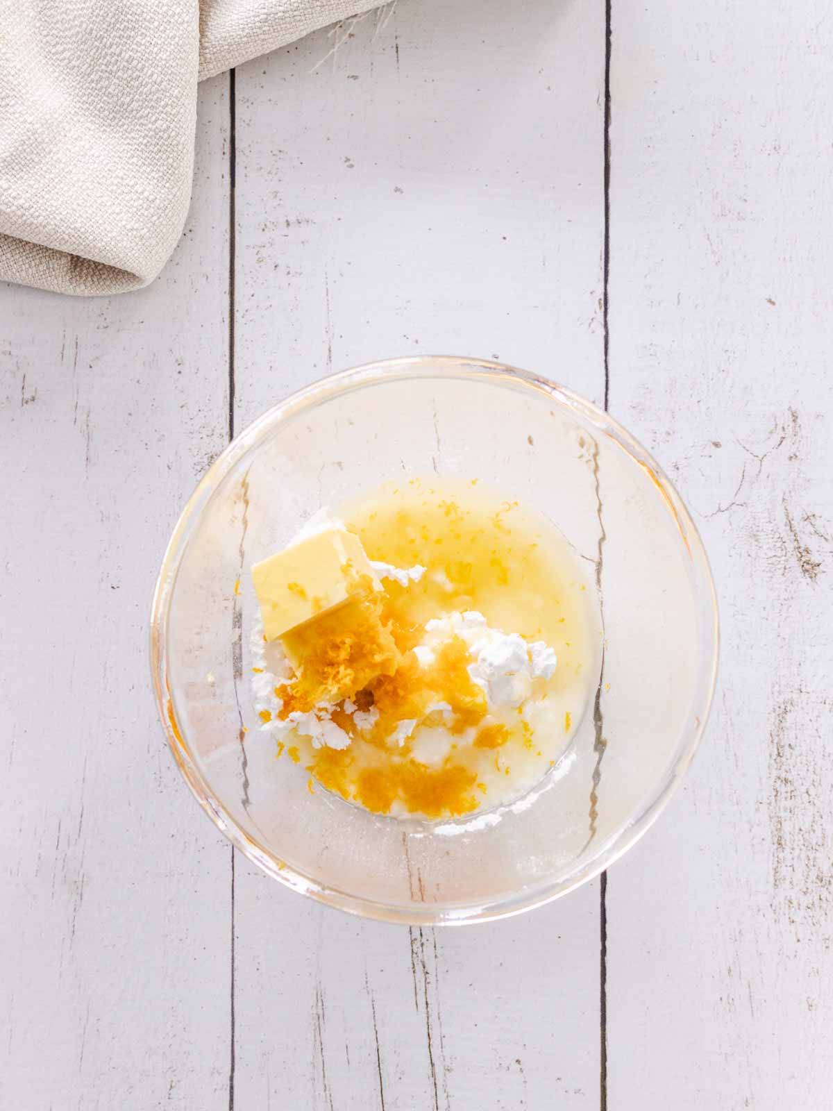 Lemon Icing ingredients