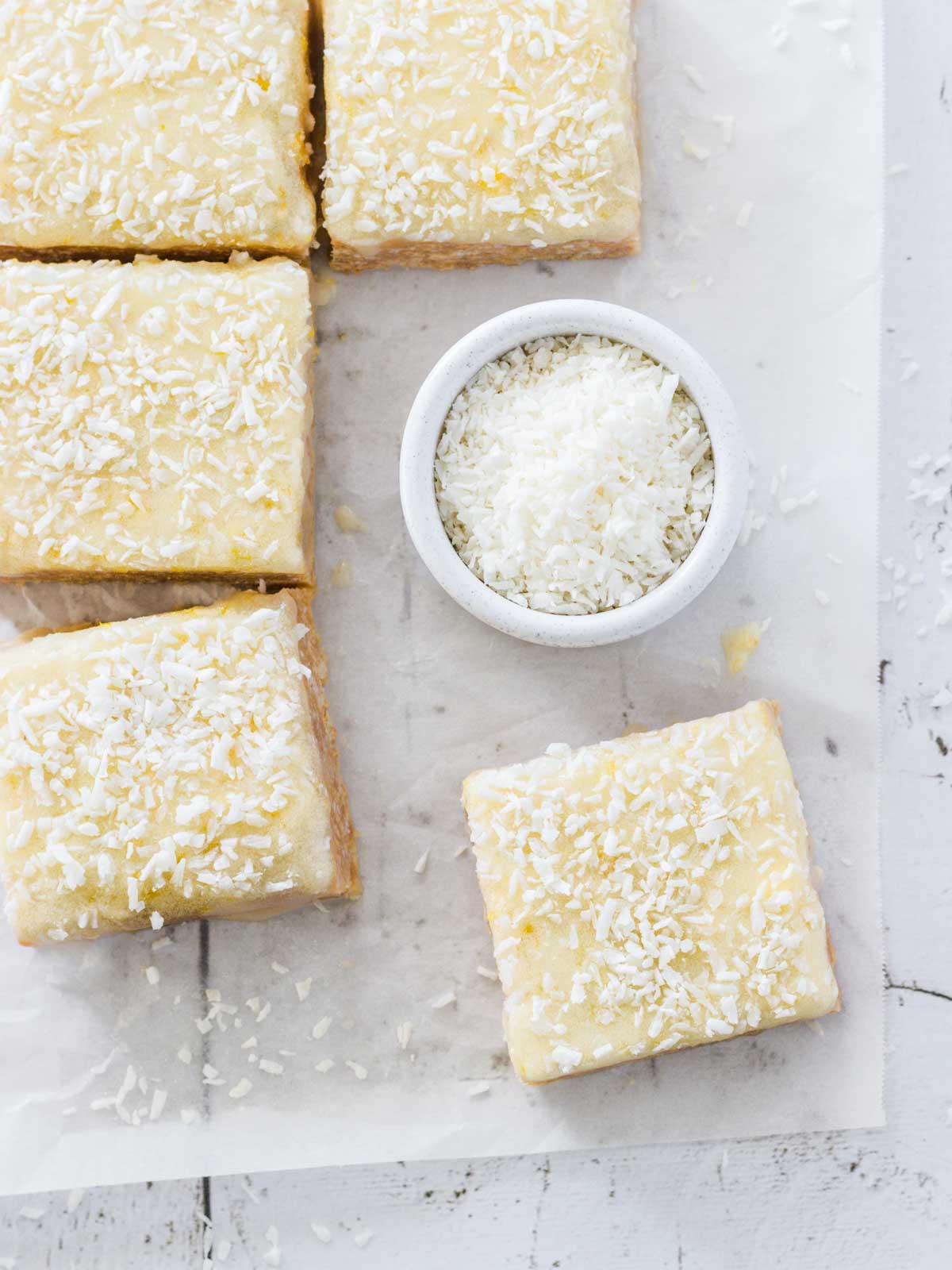 Lemon Slice with Coconut
