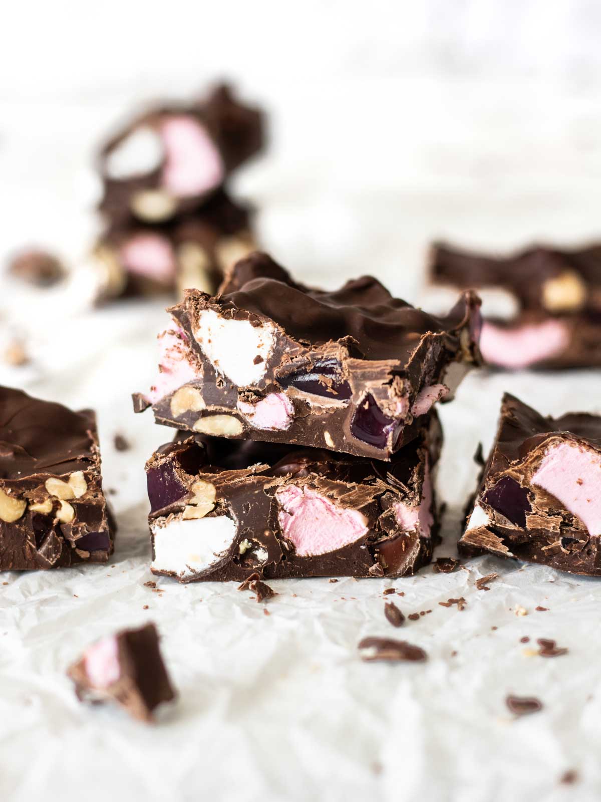 4 ingredient rocky road