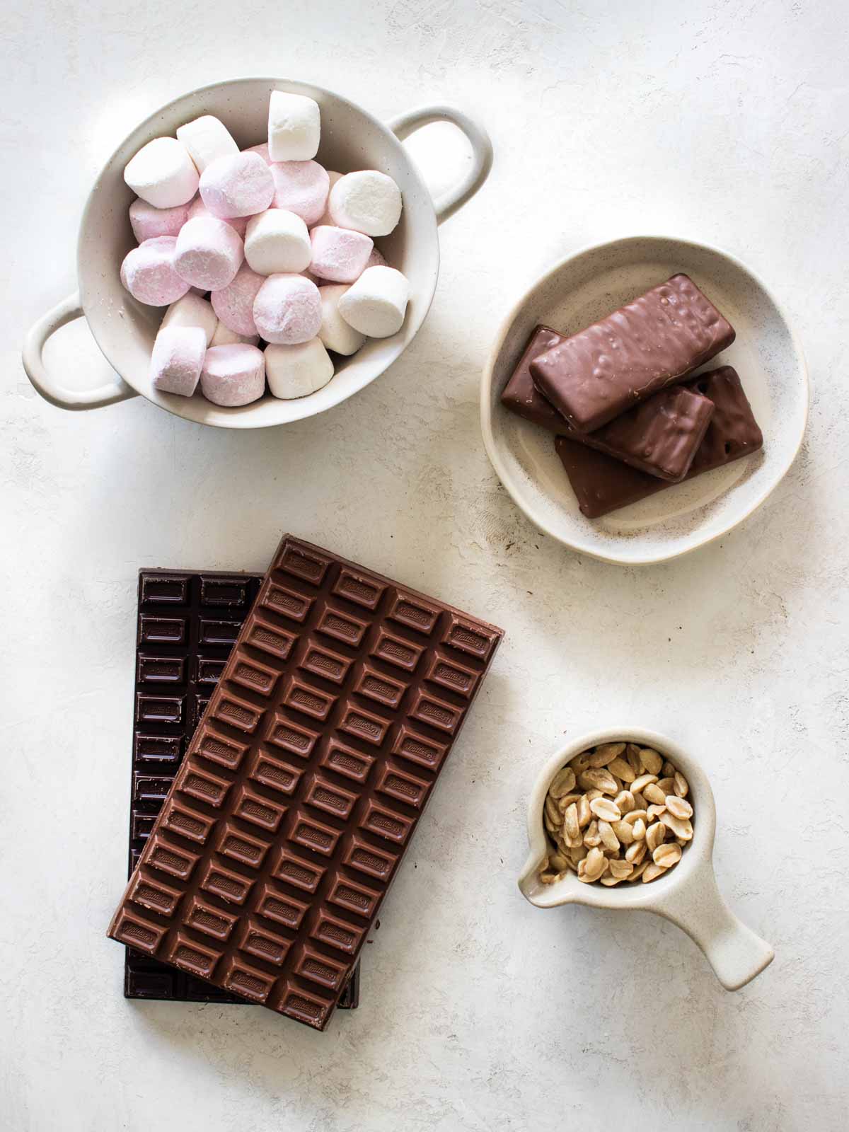 Rocky Road Ingredients