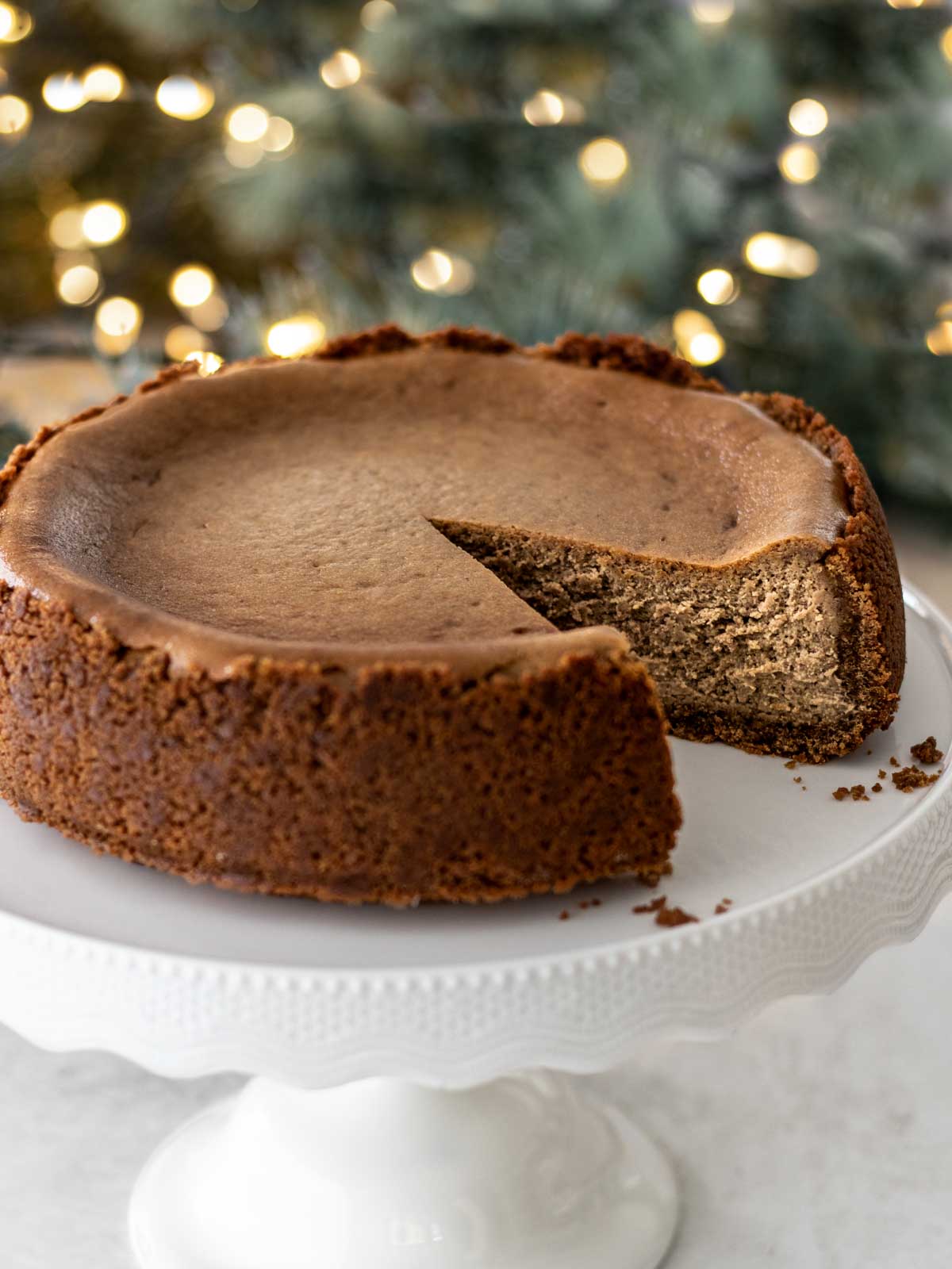 Christmas Gingerbread Cheesecake