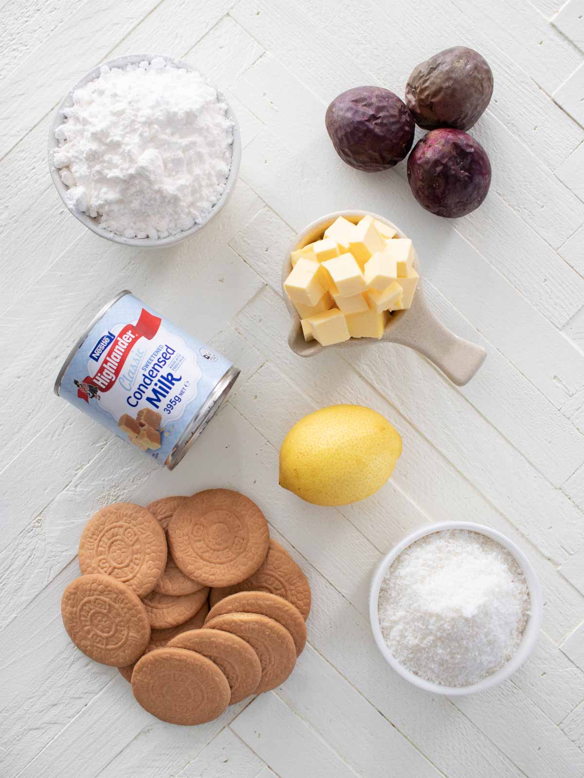 passionfruit slice ingredients