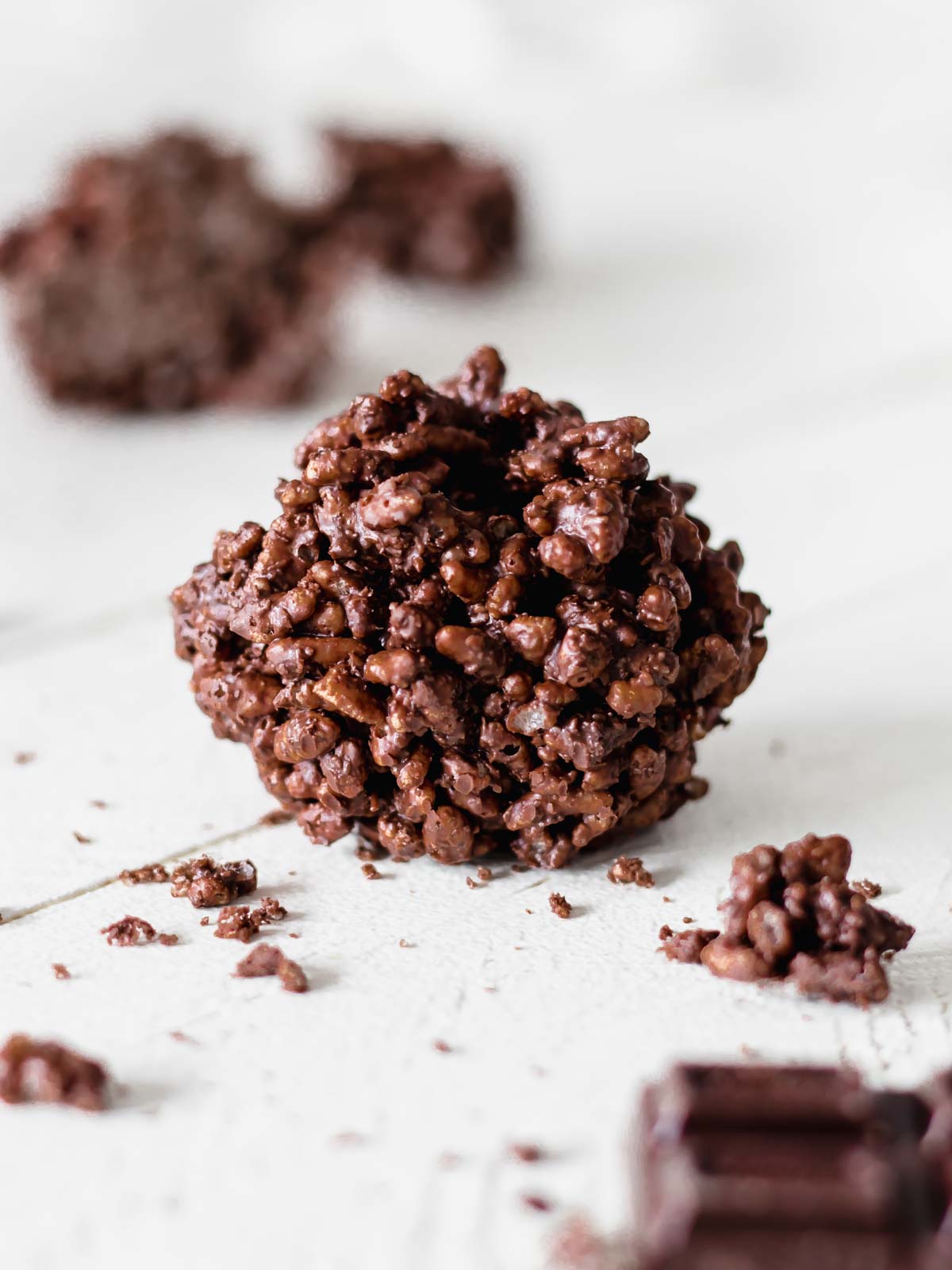 Chocolate Crackles with real chocolate