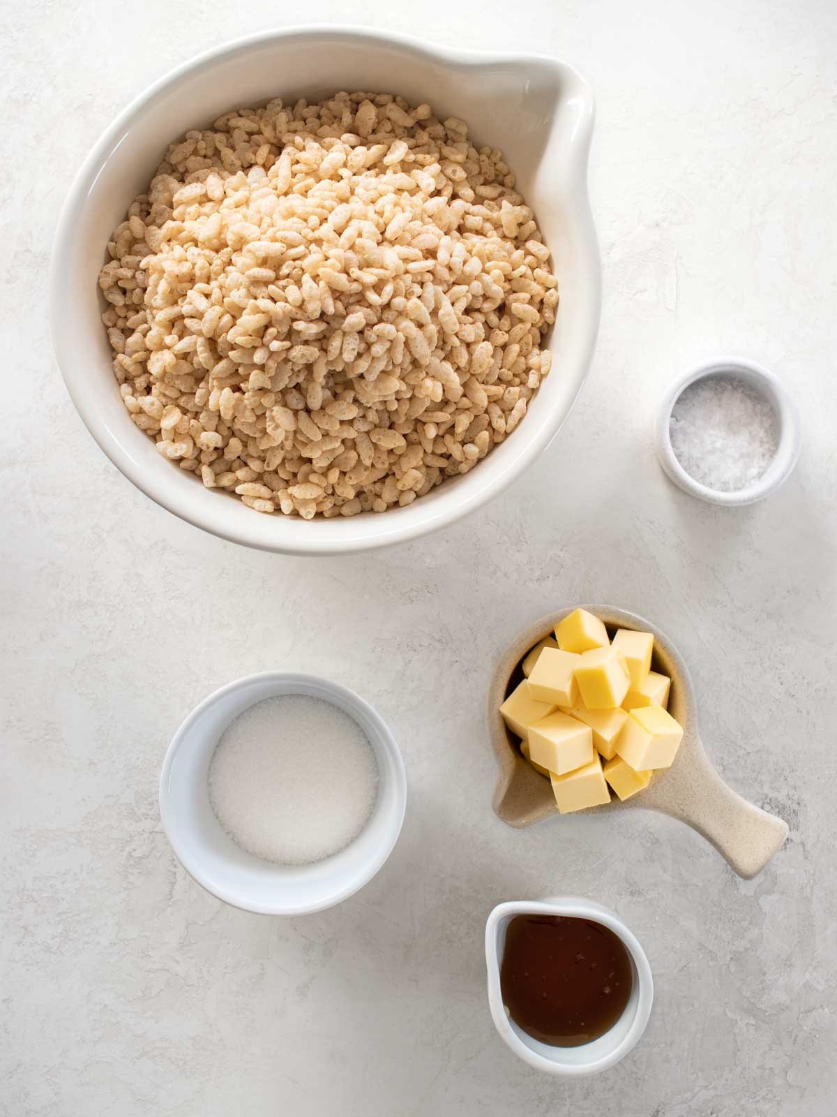 Rice Bubble Slice Ingredients