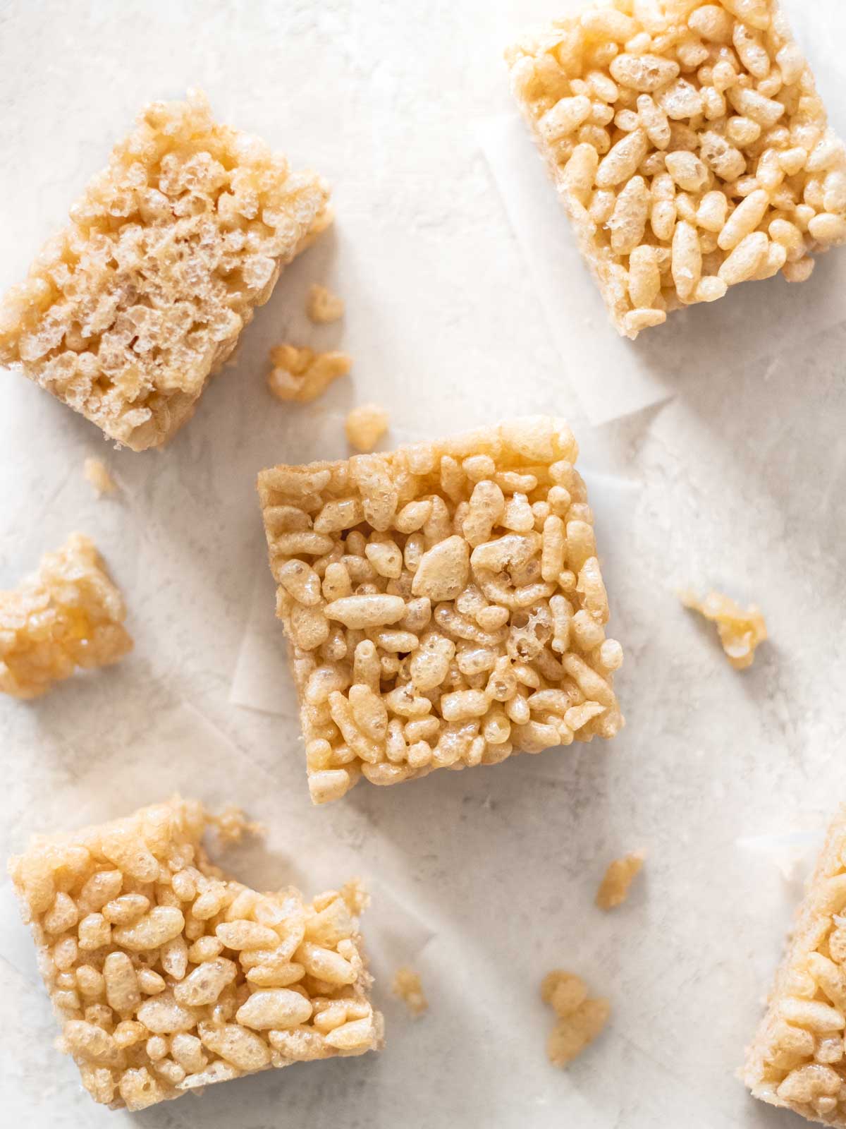 Honey Rice Bubble Slice