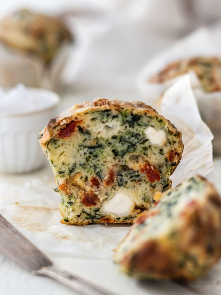 Spinach and Feta Muffins