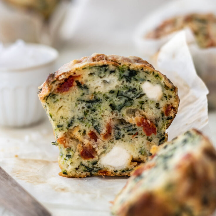 Spinach and Feta Muffins Recipes by Carina