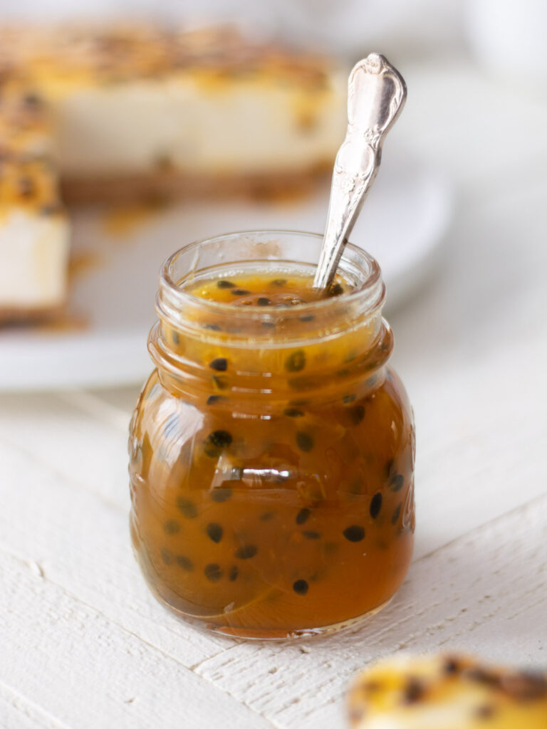 Passionfruit Topping